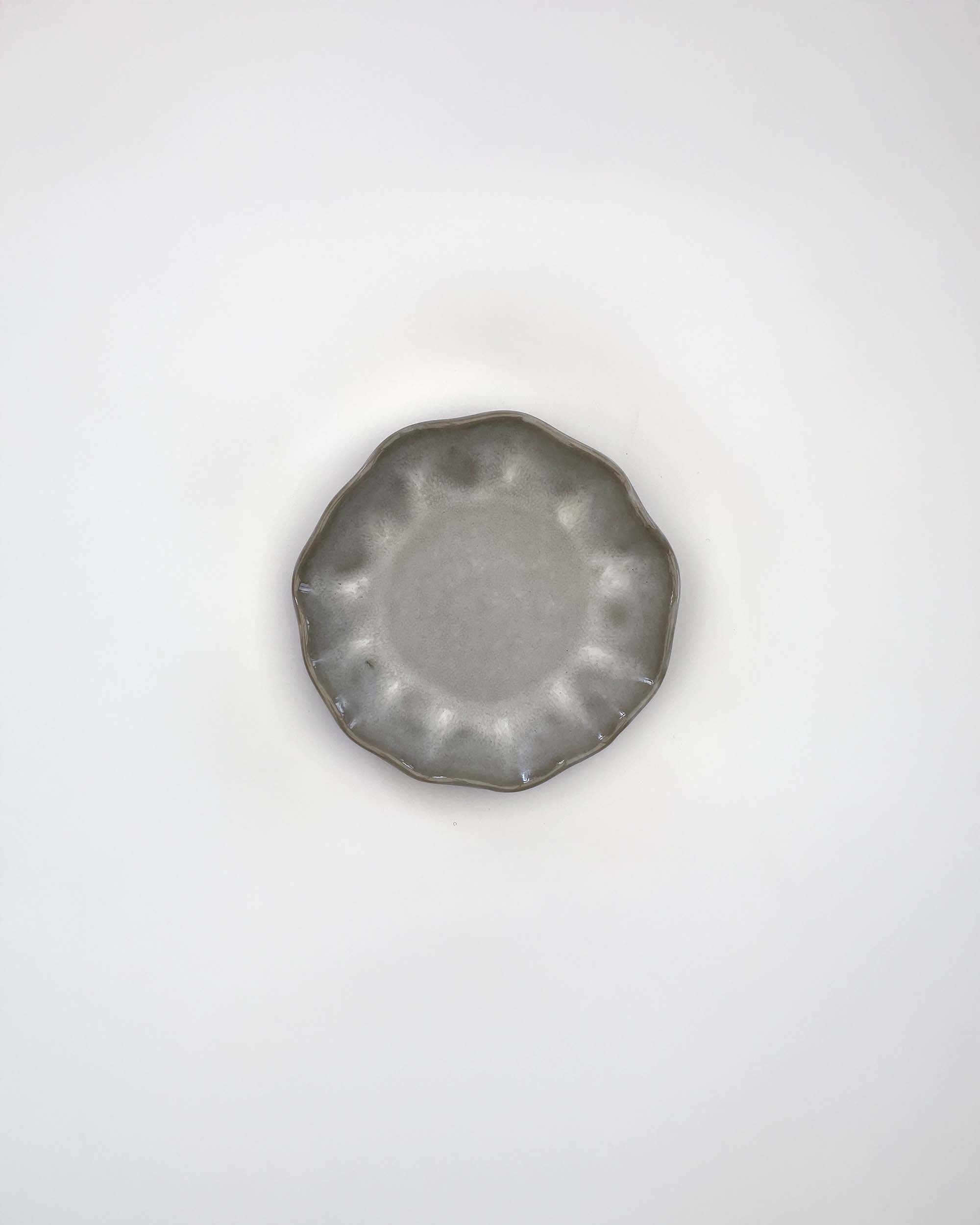 Farrago Wave Liten Tallrik Grey/15cm