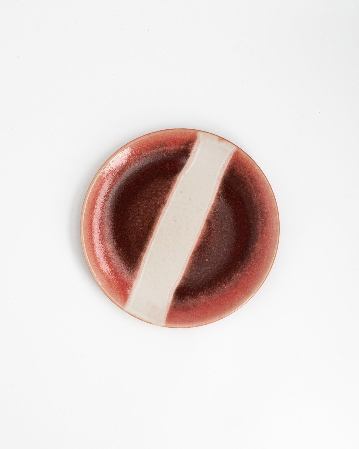 Farrago Tallrik White Stripe/21cm