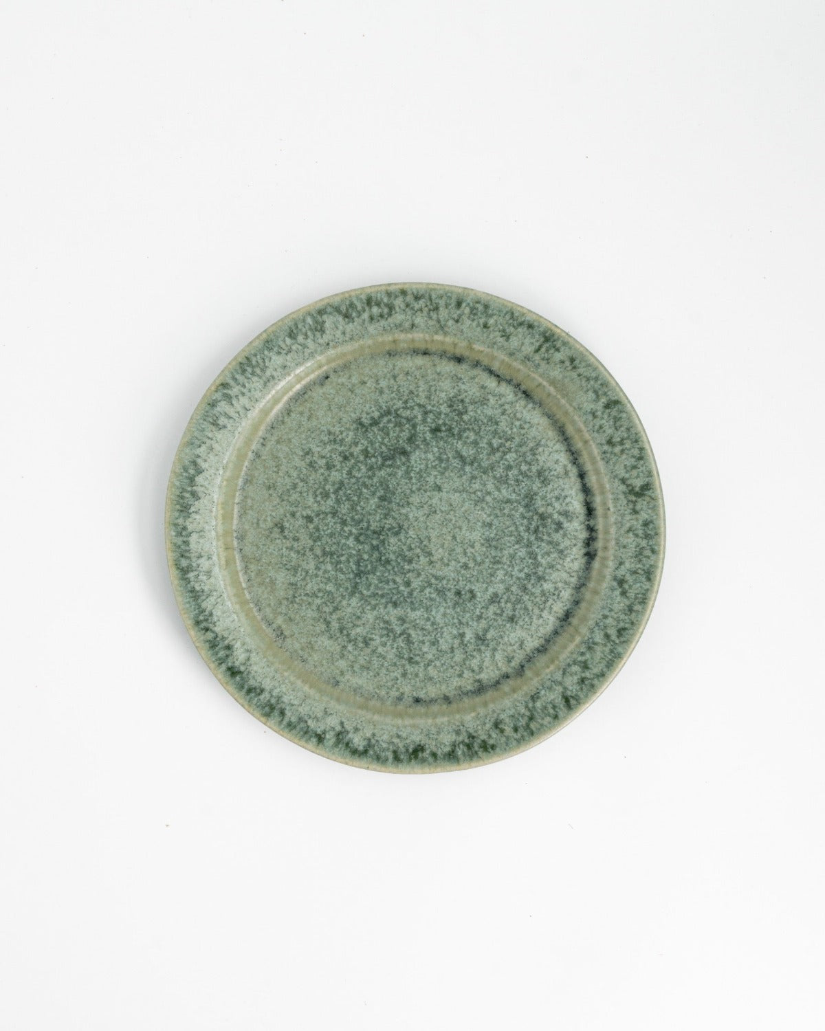 Farrago Plate Rim Green Wrack/23cm