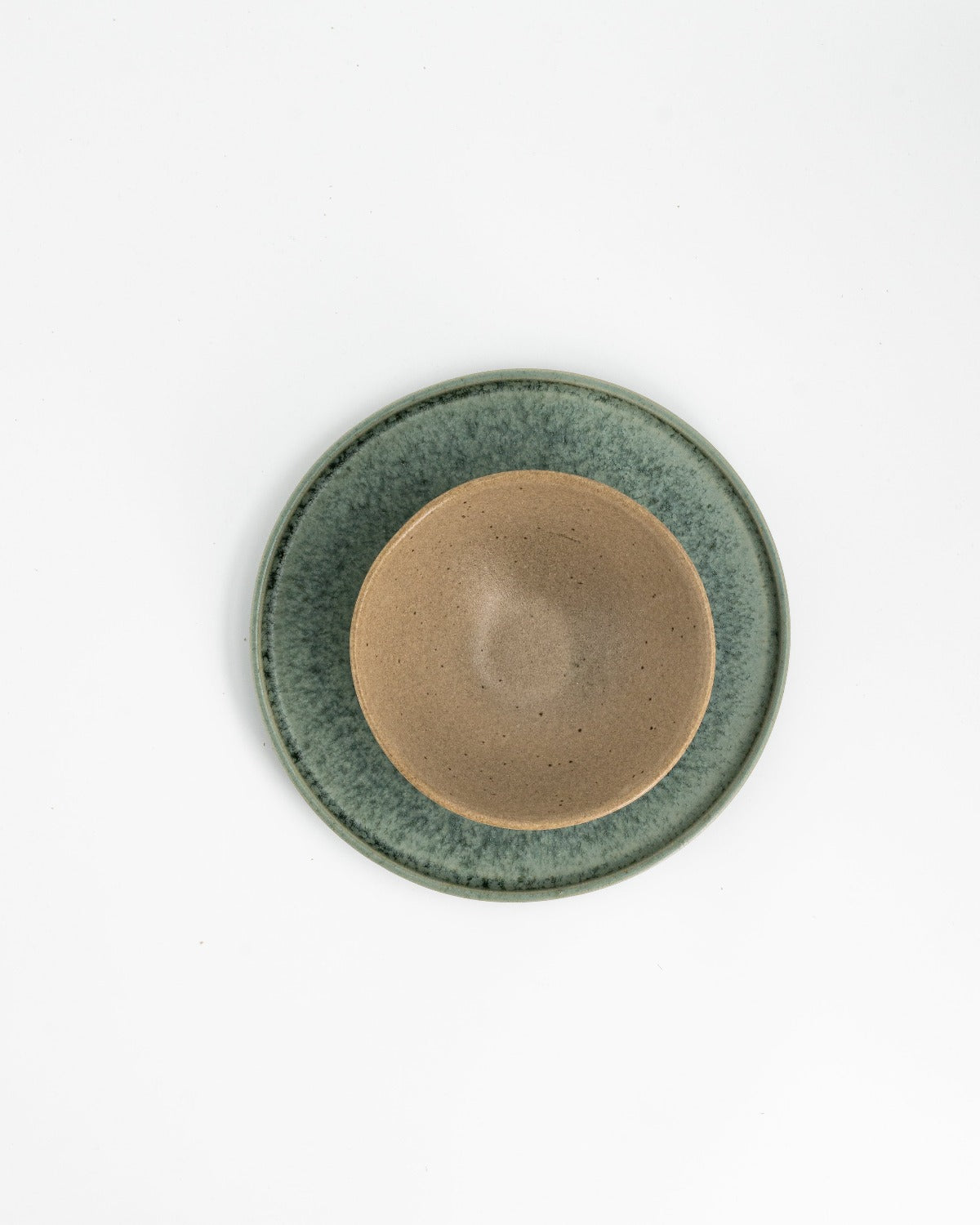 Farrago Plate Green Wrack/22cm