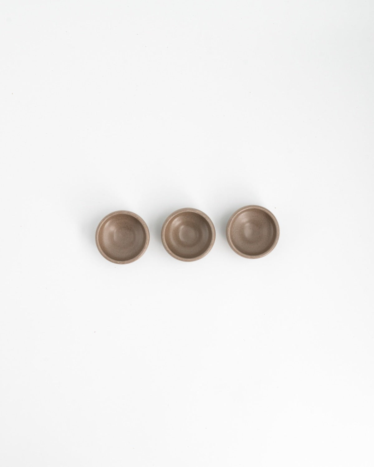 Rocky Handmade Dip Bowl Mocha/6cm