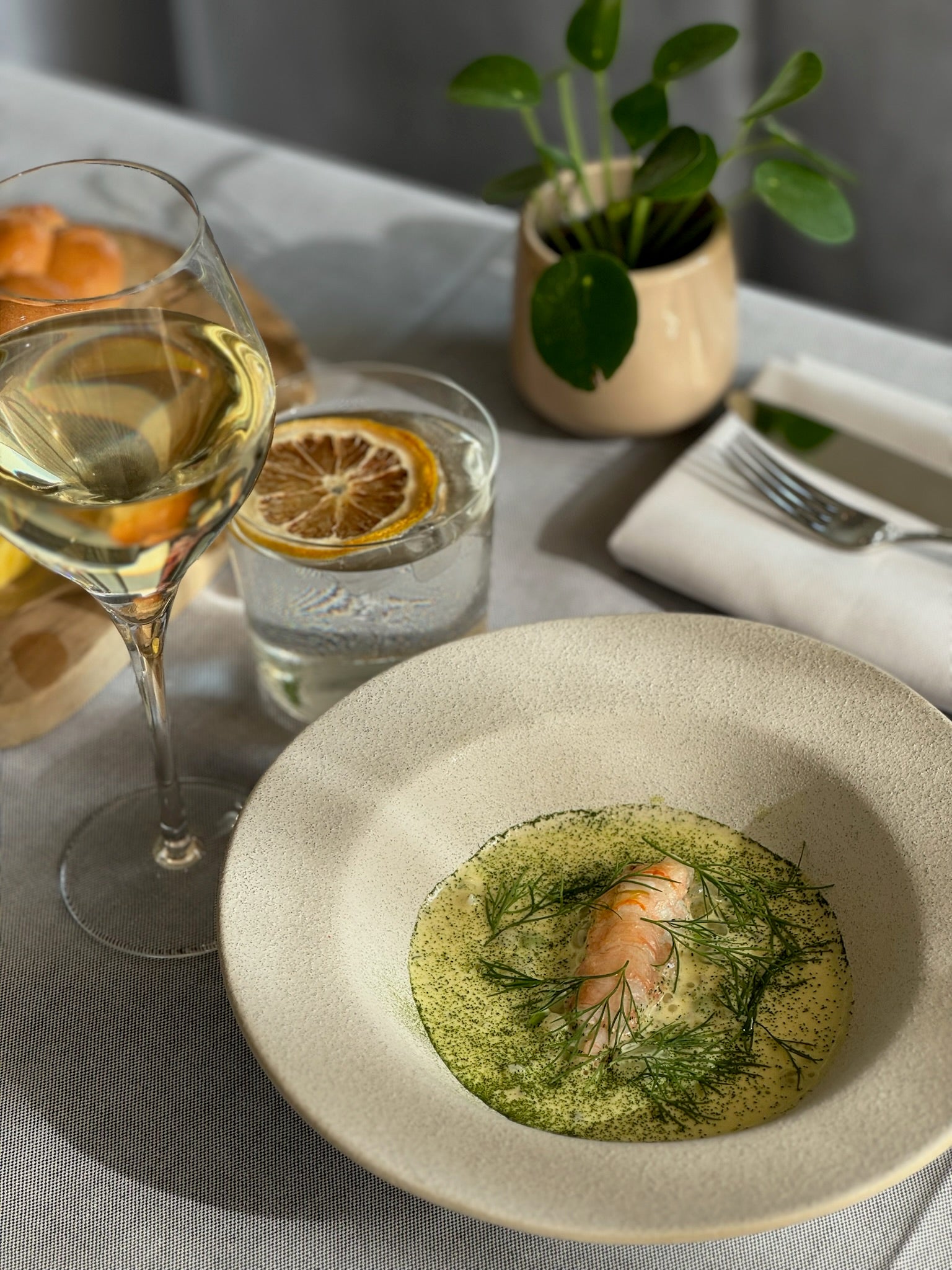 Farrago Hattskål Rough Grey/22cm