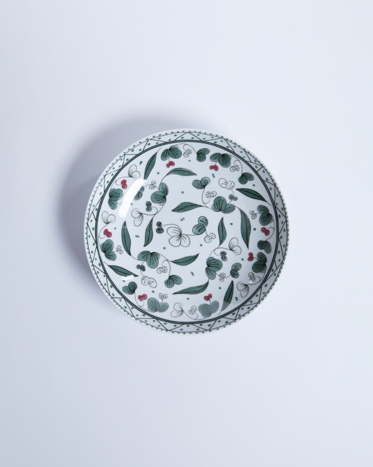 Djuptallrik Italiano Forest, mörkgrön 24 cm (bild 5) – från Norling Studio