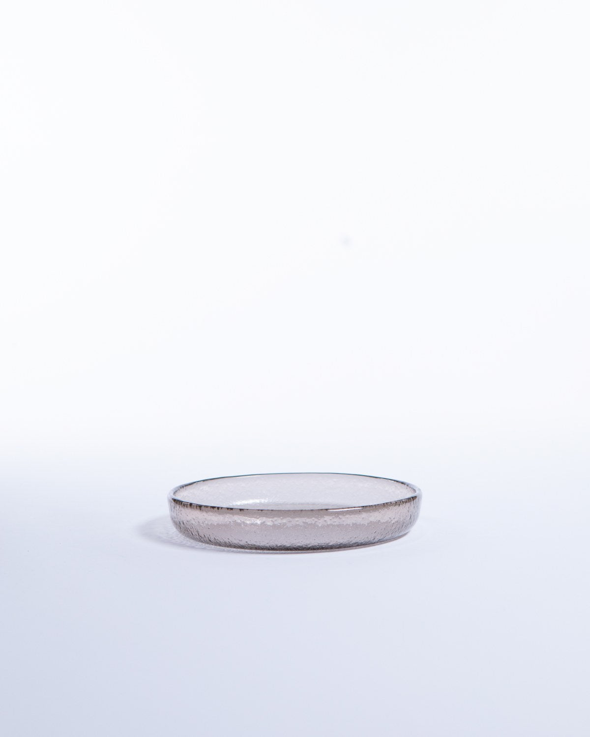Just Glass Edge Mellan Tallrik Smoke/17cm