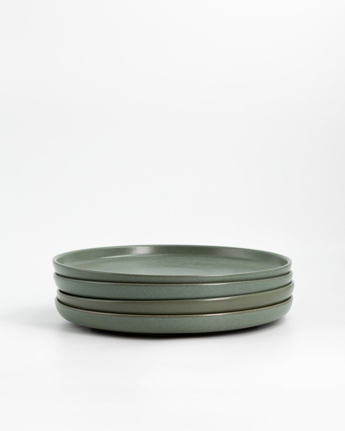 Tallrik Archi Lawn, olivgrön stengods 28 cm (bild 2) – från Norling Studio
