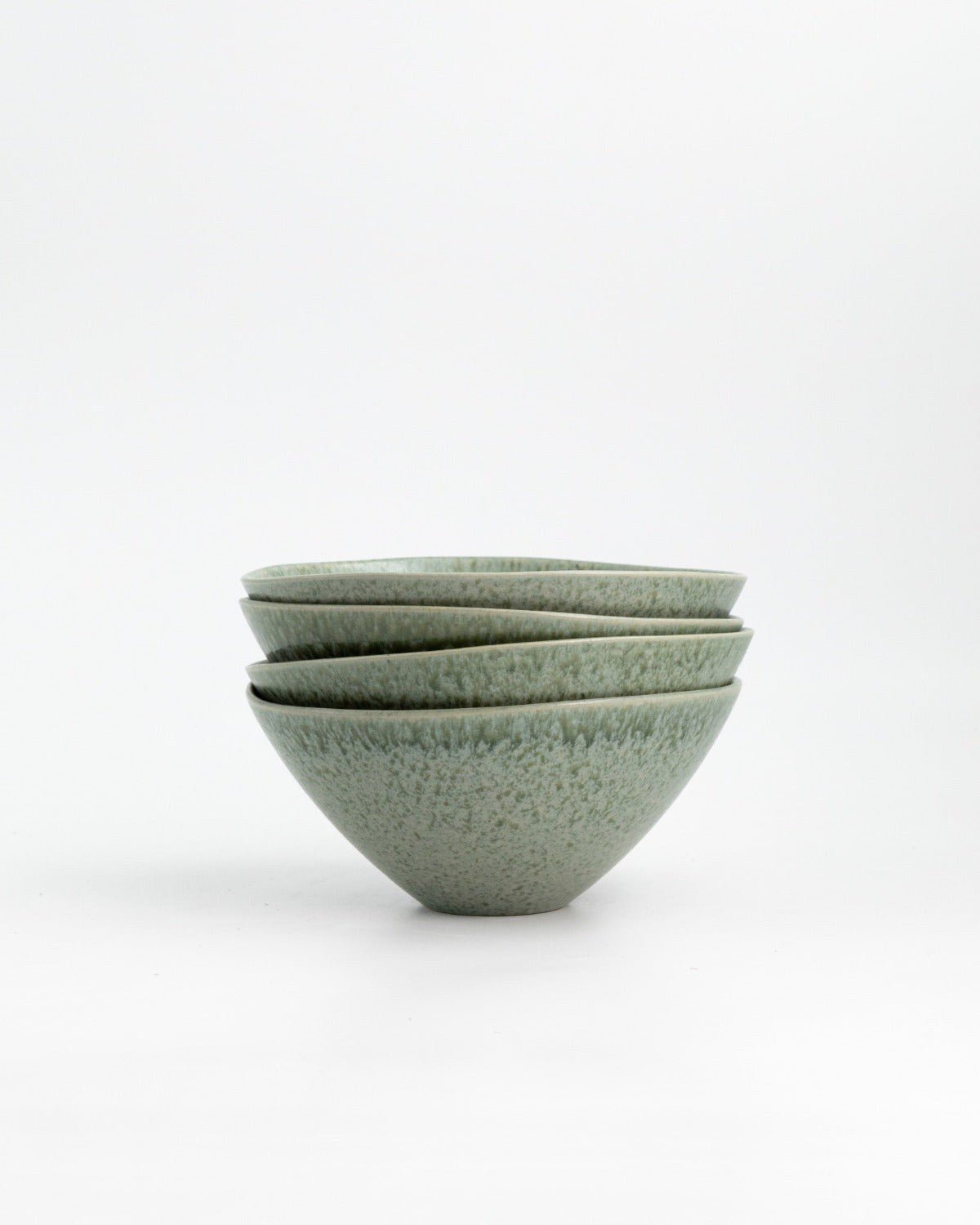 Djuptallrik Farrago Pokébowl Green Wrack, tånggrön 19 cm (bild 3) – från Norling Studio