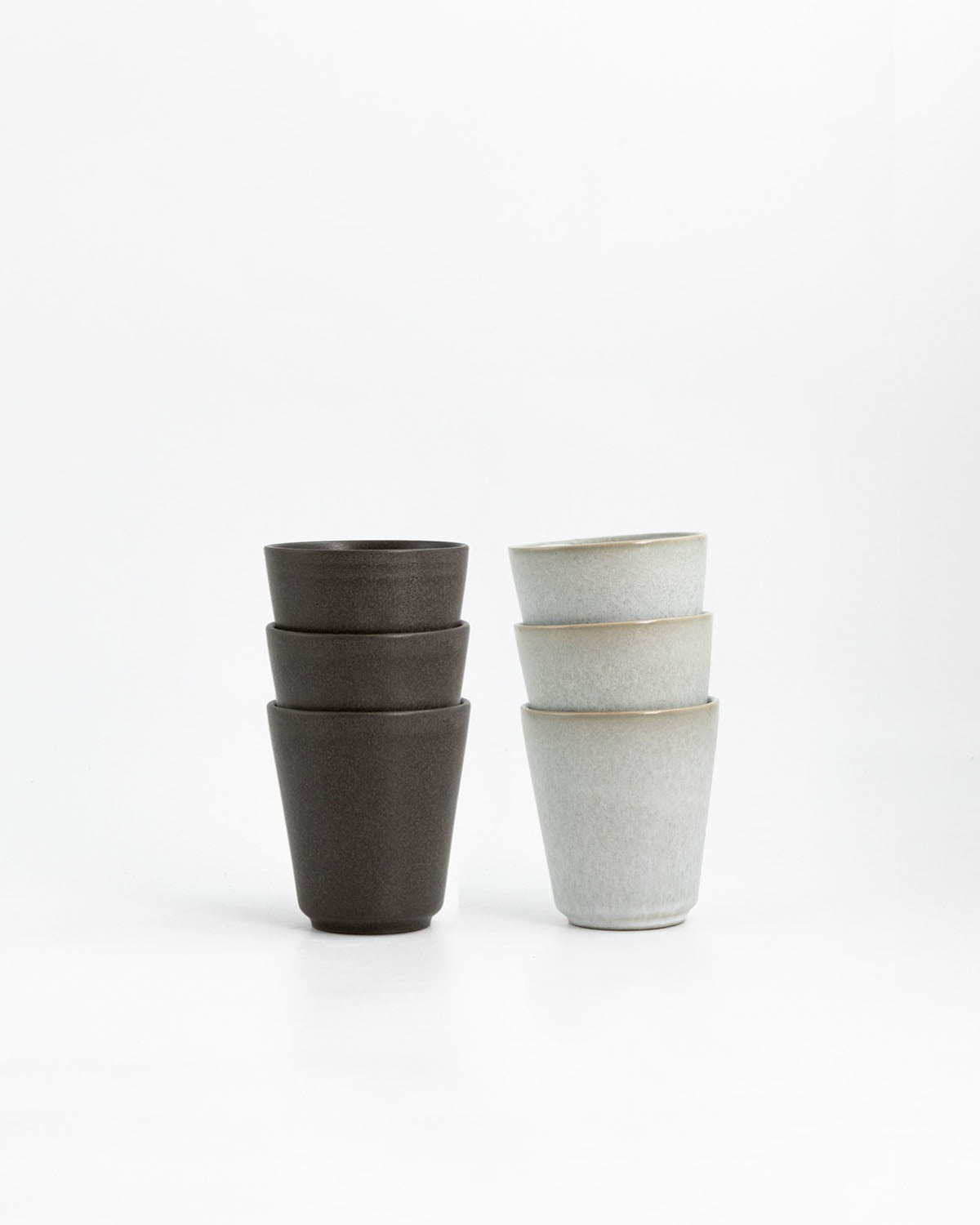 Farrago Kaffekoppar 6st/Grey Mix/30cl - Norling Studio