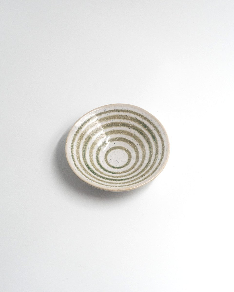 Liten Skål Farrago Ufo Green Circle, grön 14 cm – från Norling Studio