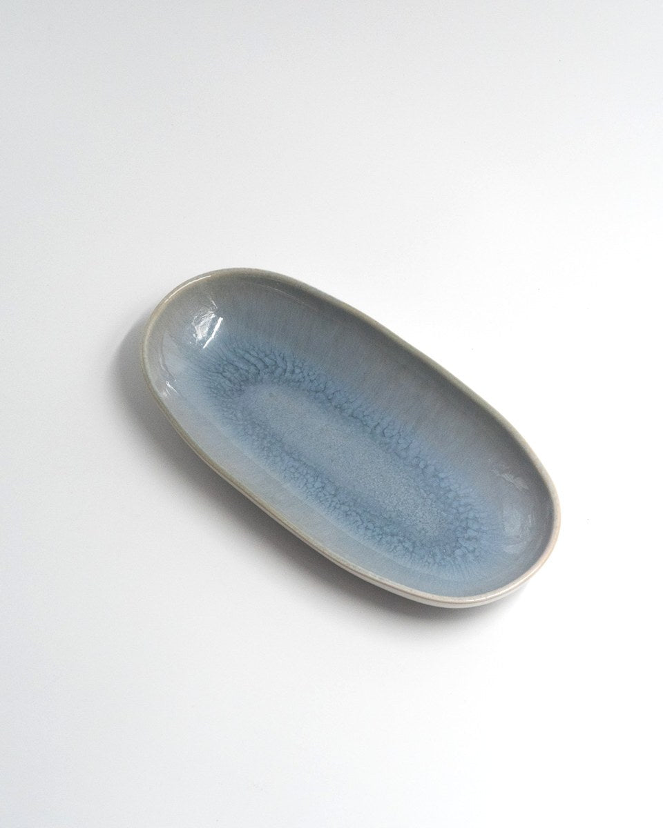 Servering Farrago Small Sky, himmelsblå 23 cm – från Norling Studio