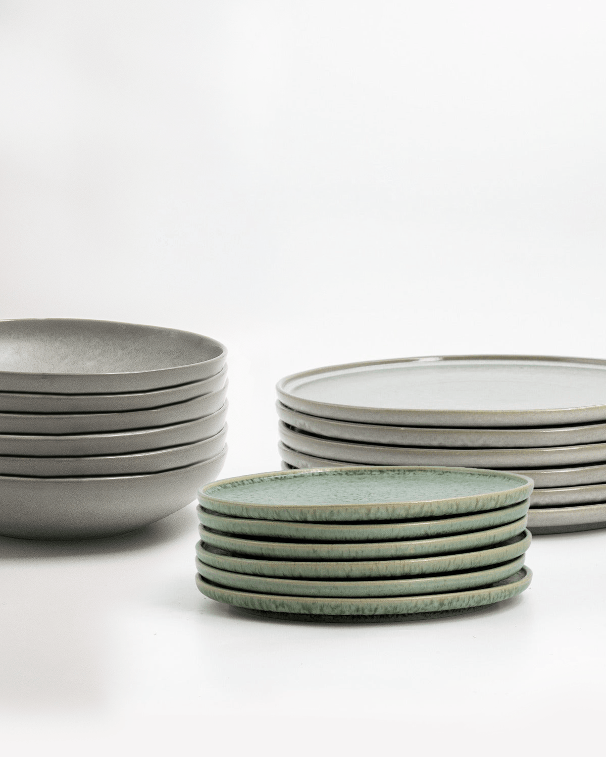 Farrago Servis 18-delar Grey Mix - Norling Studio