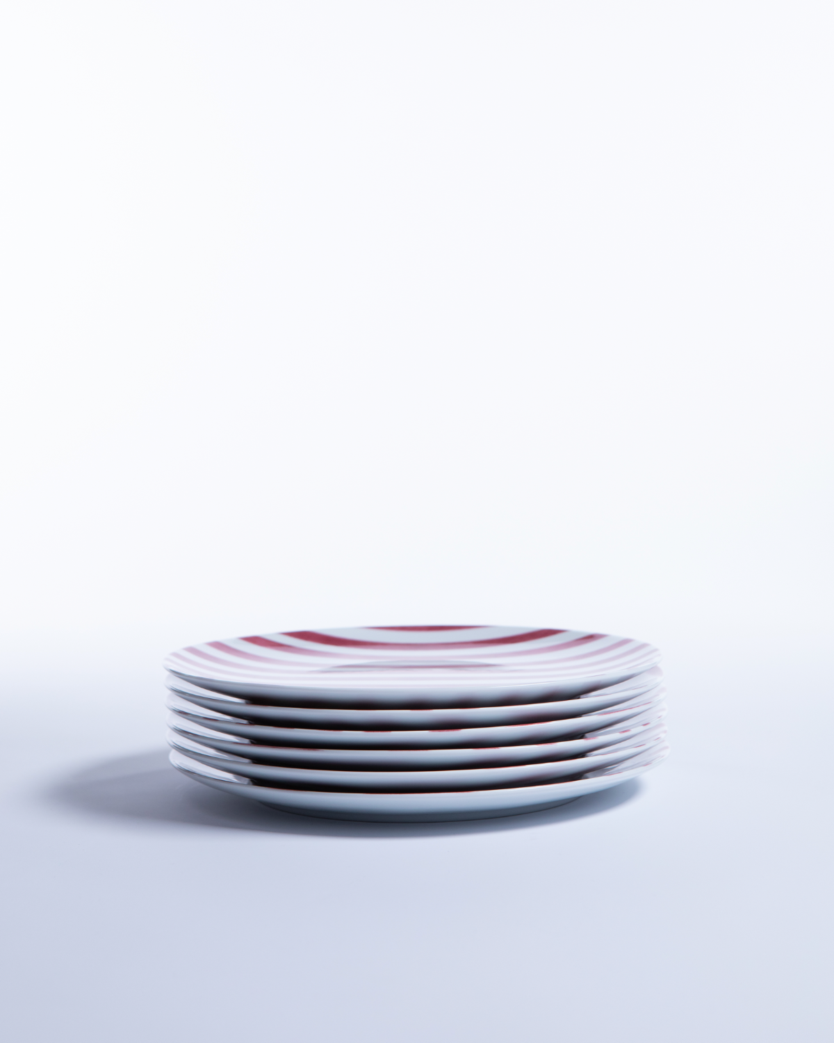 Liguria Plate Burgundy/24cm