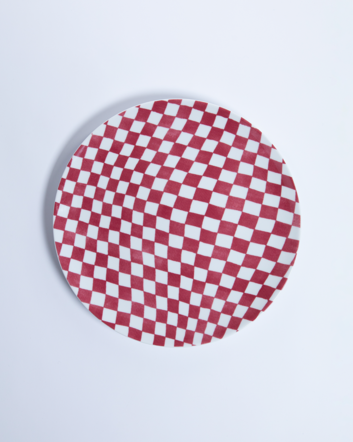Lazio Plate Burgundy/28cm