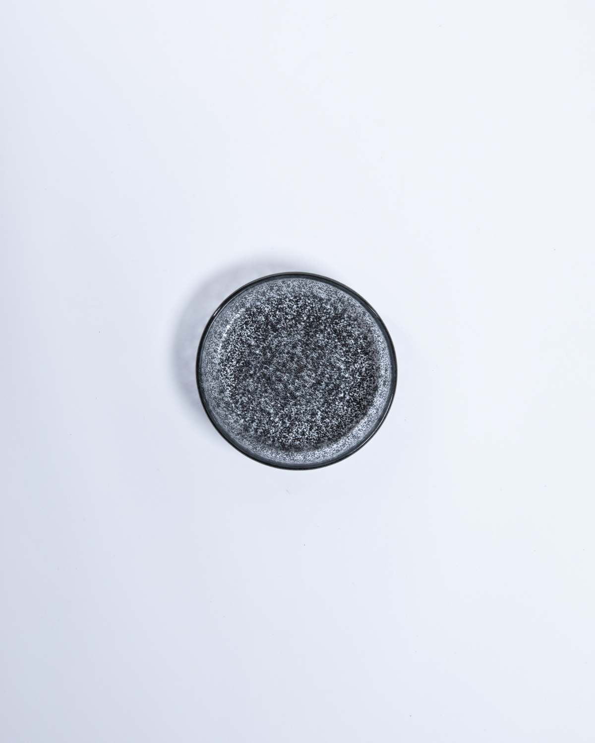 Just Glass Edge Small Plate Pepper/13.5cm