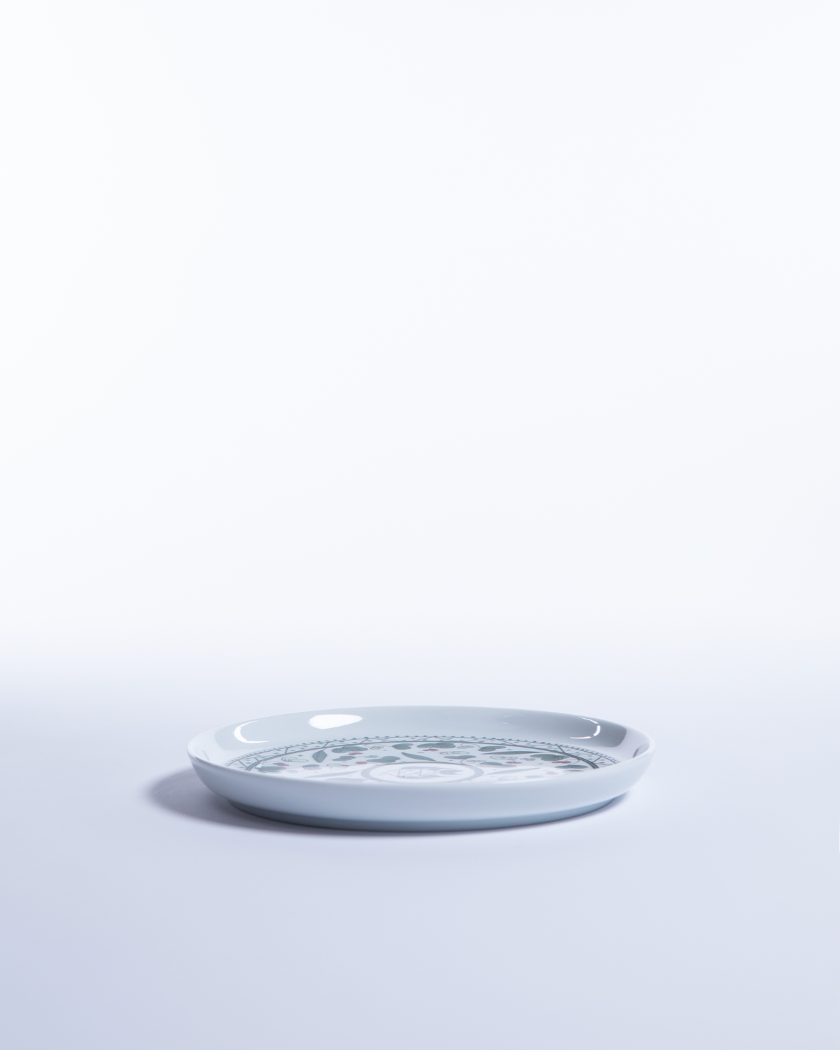 Italiano Pesce Plate Forest/22cm