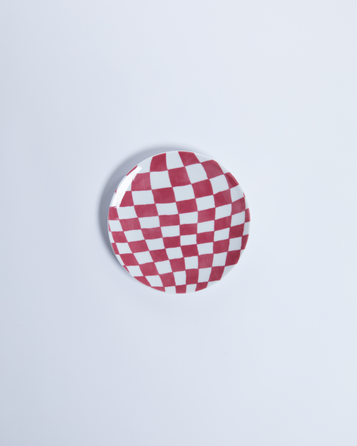 Lazio Small Plate Burgundy/16cm