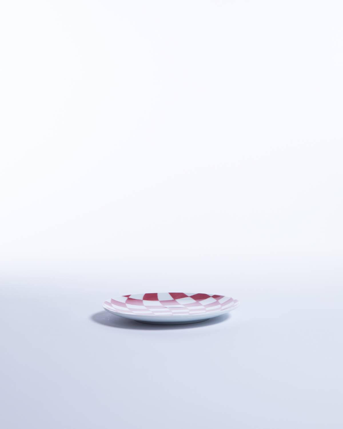 Lazio Small Plate Burgundy/16cm