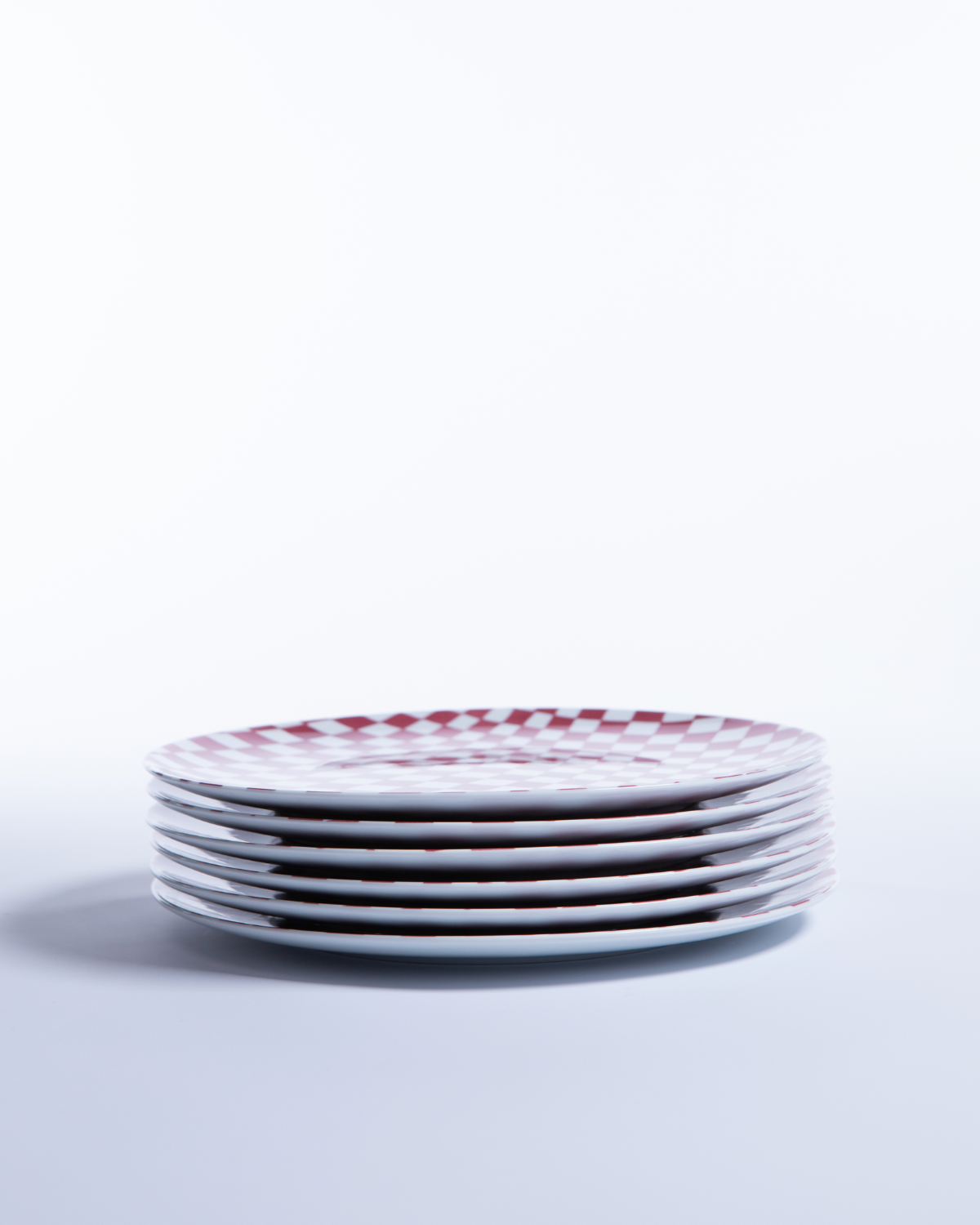 Lazio Plate Burgundy/28cm