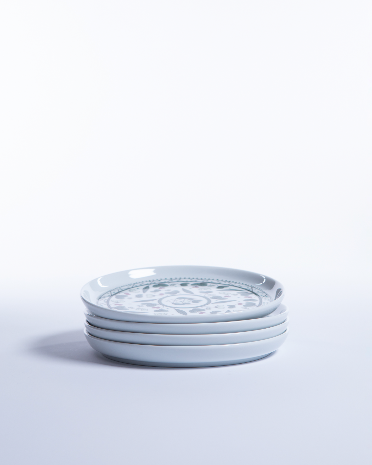 Italiano Pesce Plate Forest/22cm