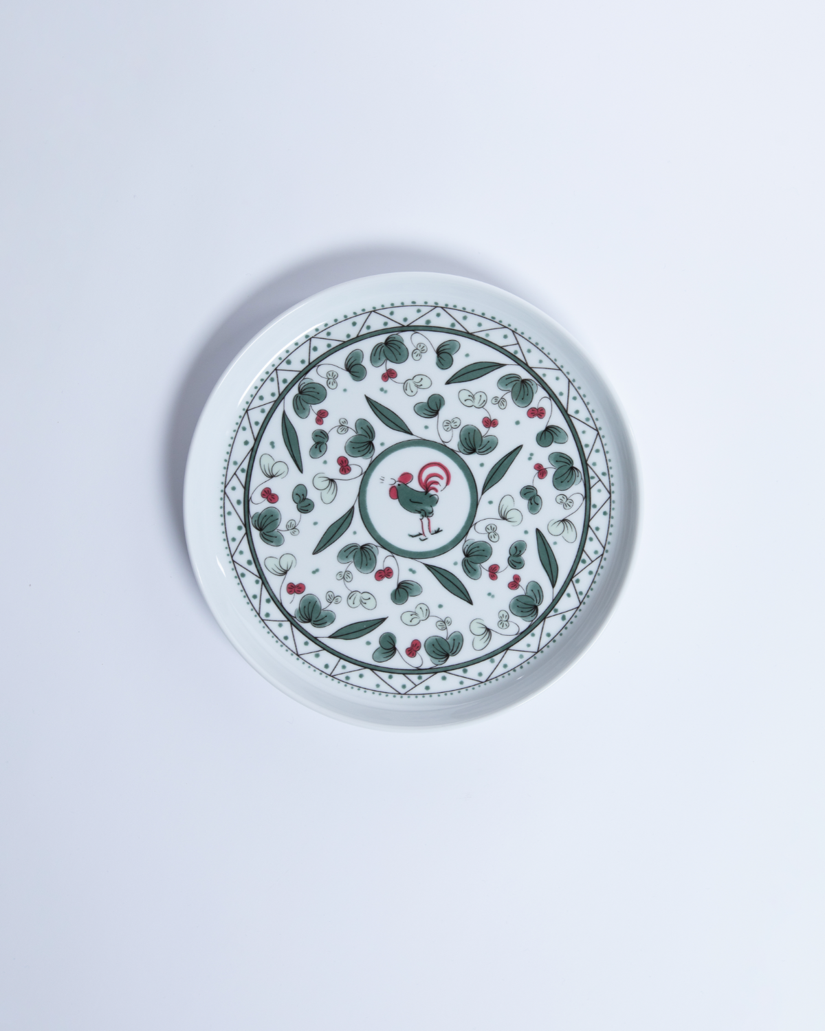 Italiano Gallo Plate Forest/22cm