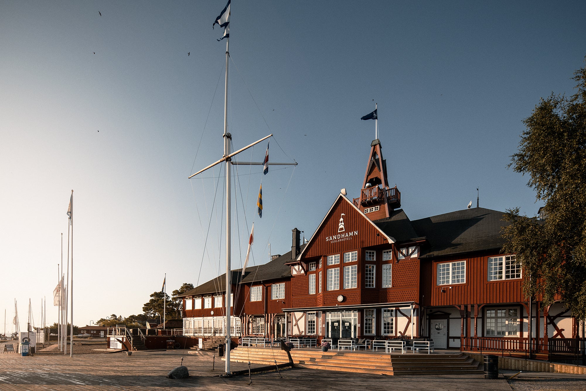 Norling Studio sandhamn seglarhotell tallrikar