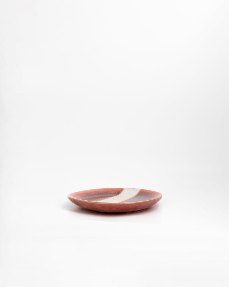 Farrago Small Plate Red Stripe/15cm 