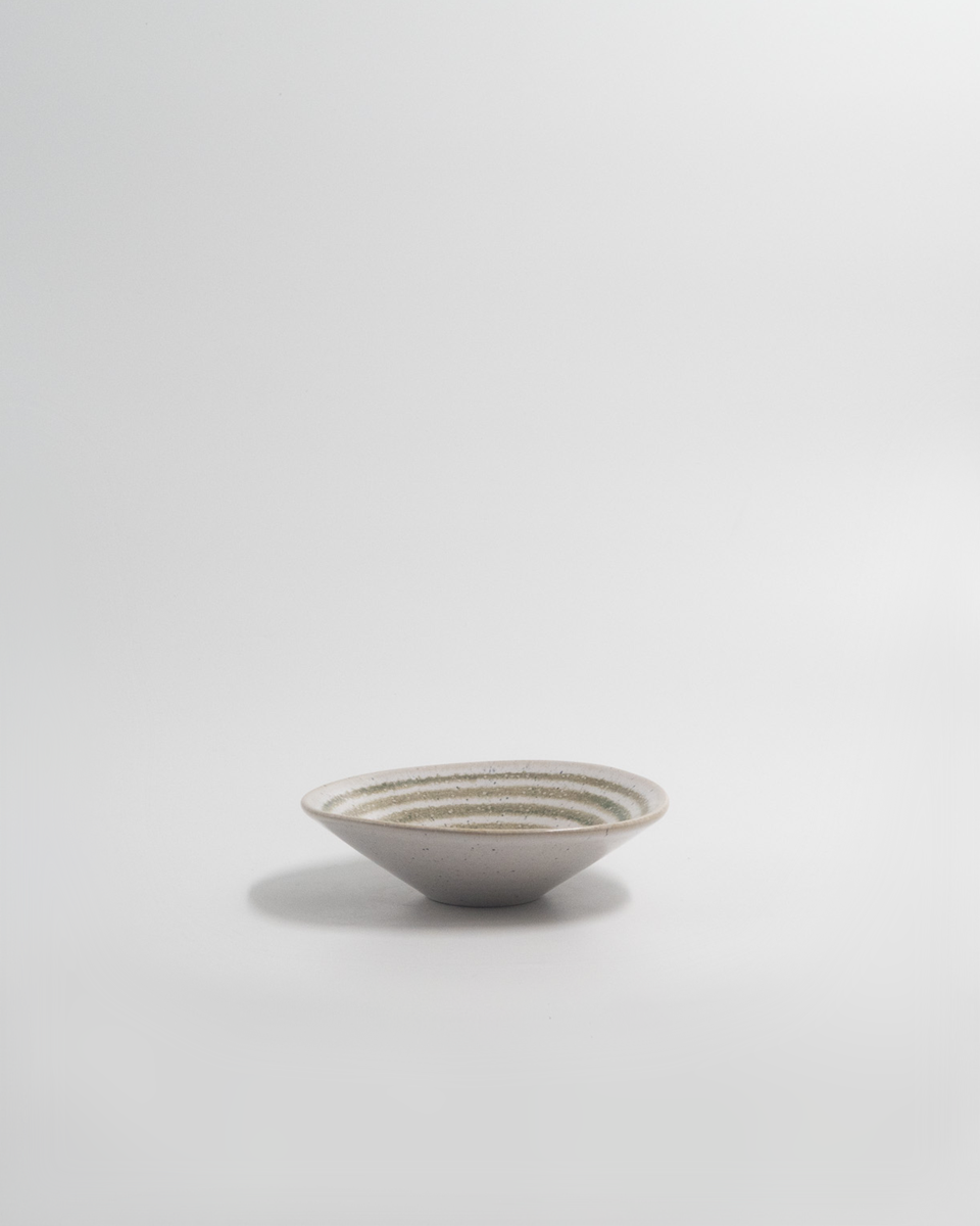 Farrago Small Bowl UFO Green Circle/14cm 