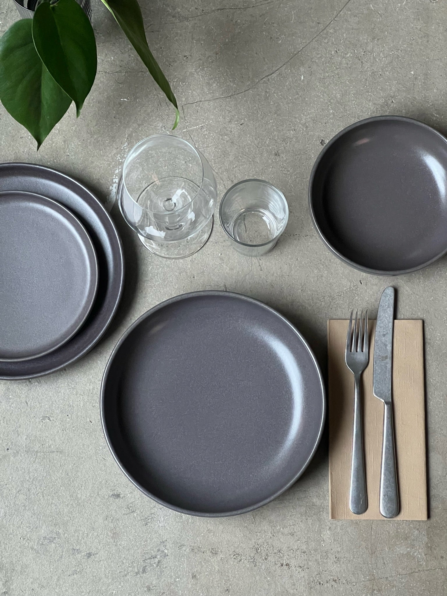 Archi Dinnerware set 16 parts/Stone