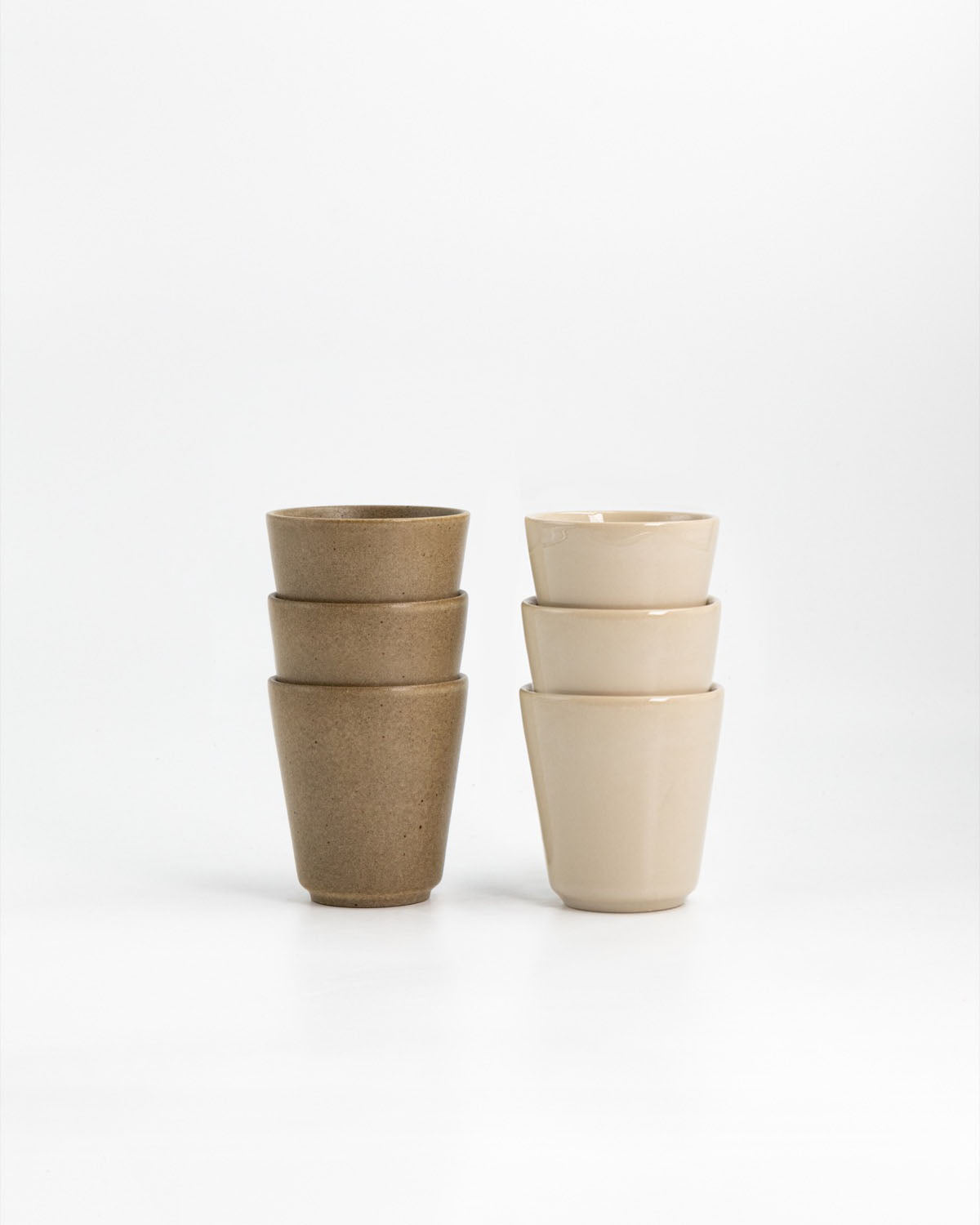 Farrago Coffee Cups 6pcs/Beige Mix/30cl