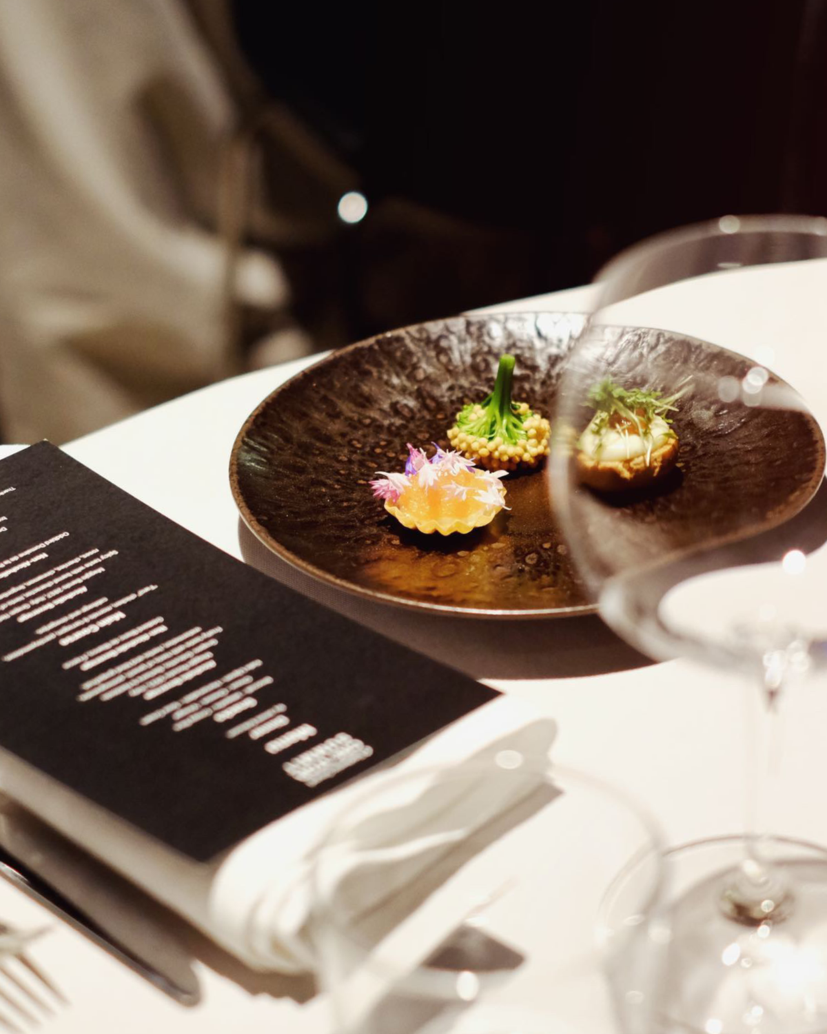 Archi Deco Liten Tallrik Brown Metallic/21cm