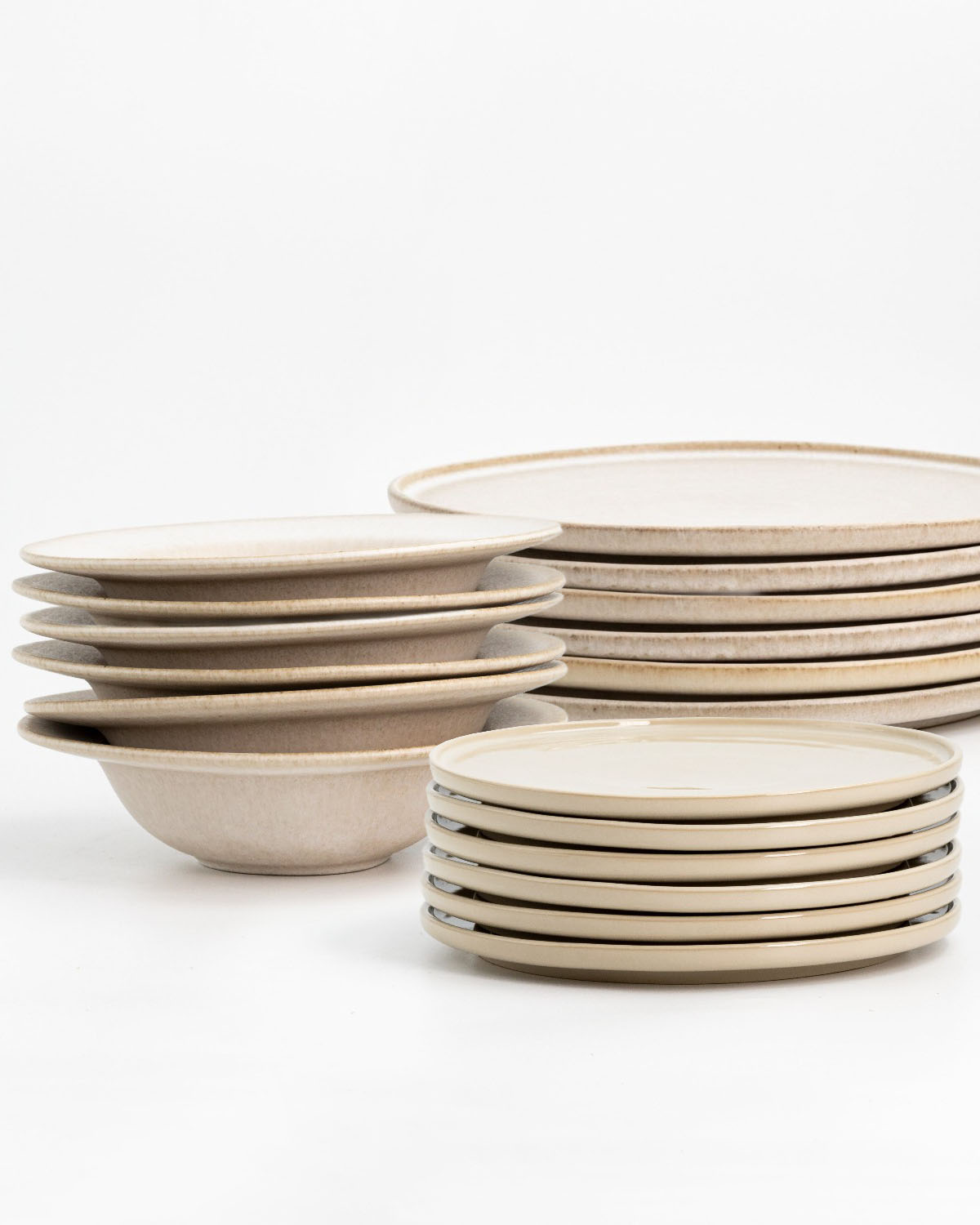 Farrago Dinnerware set 18 parts/Sand Mix