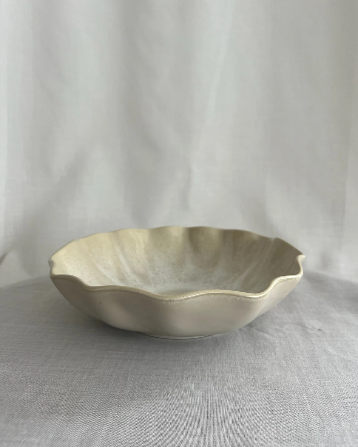 Farrago Djuptallrik Wave Earthy Pearl/21cm