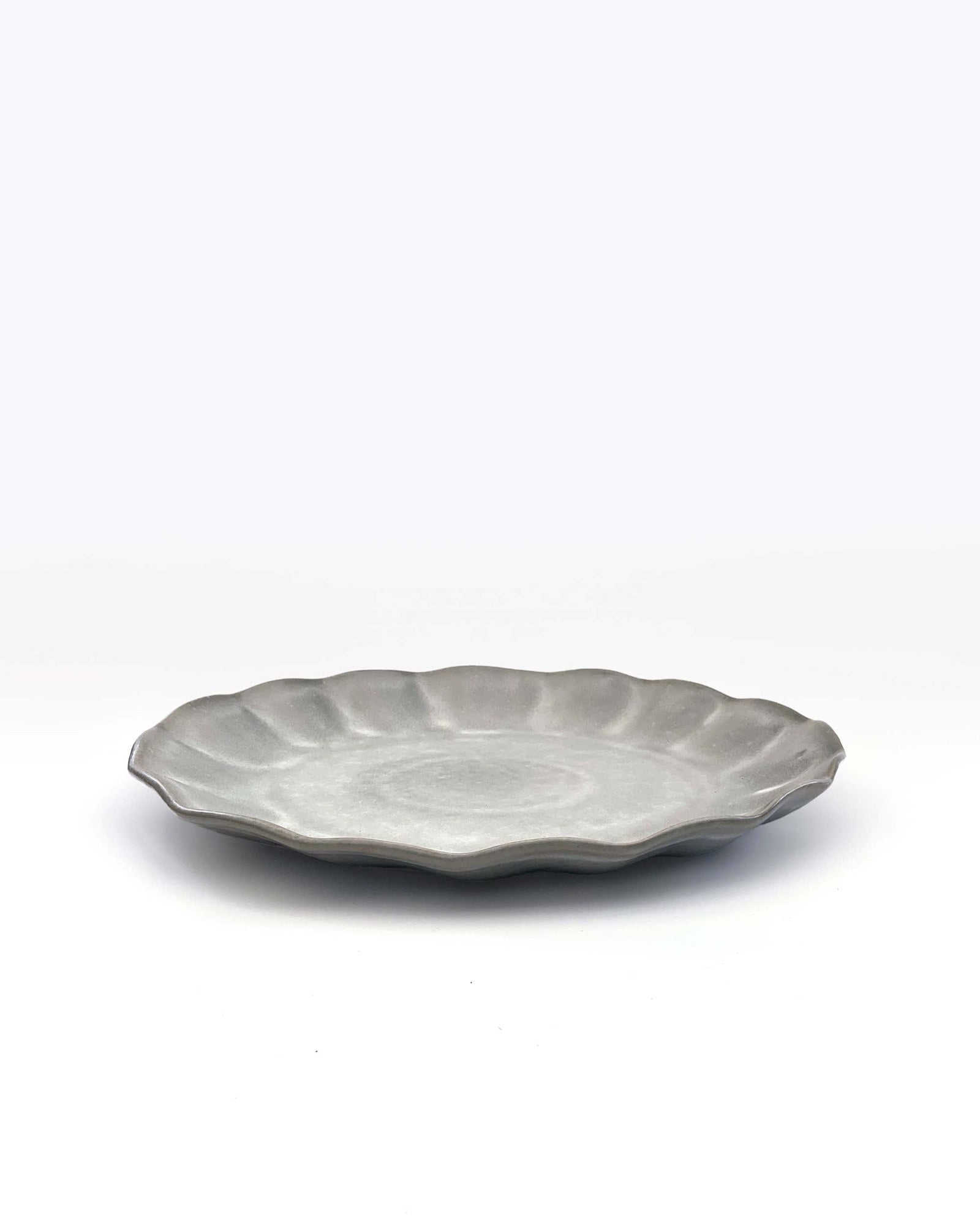 Farrago Plate Wave Grey/28cm
