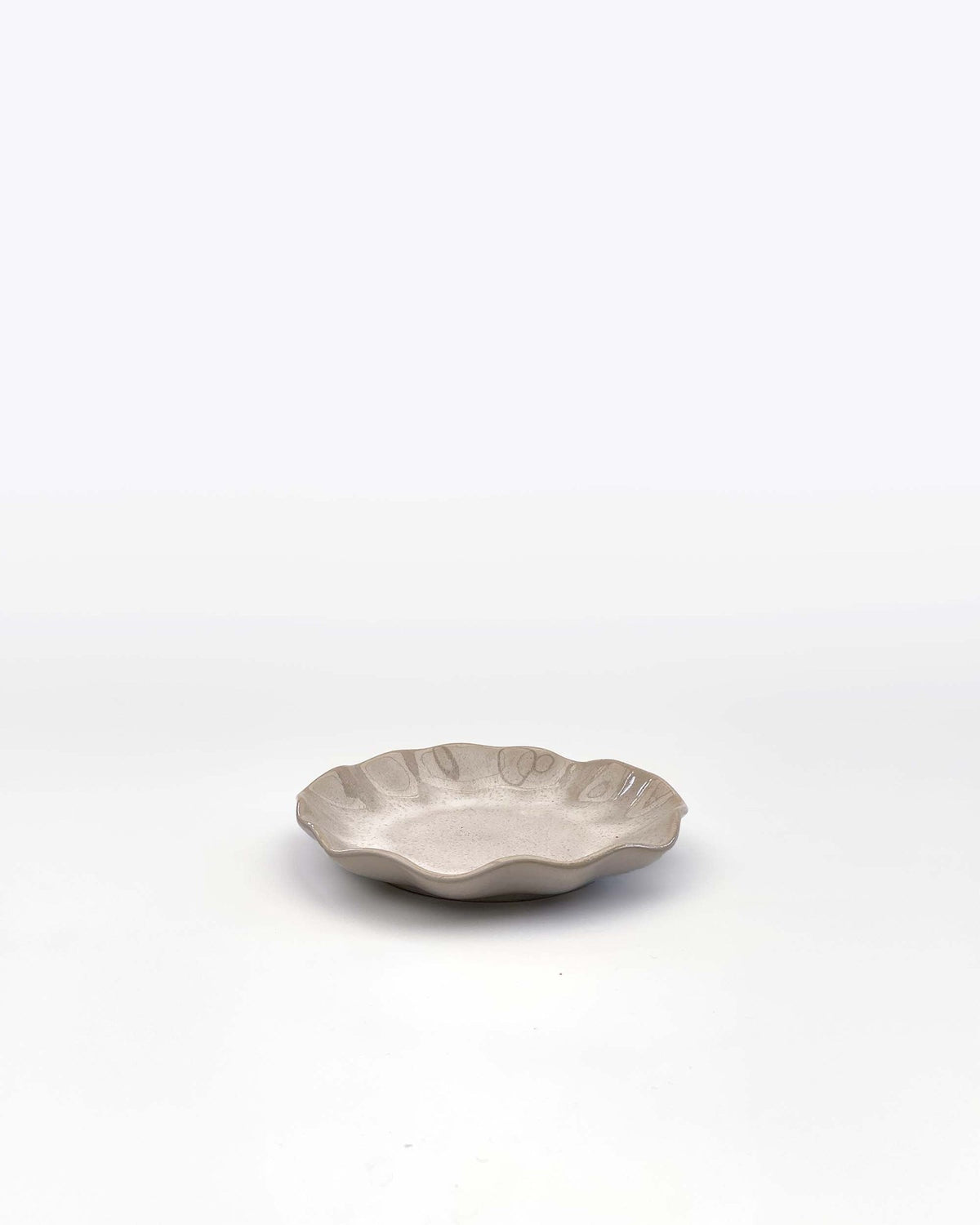 Farrago Wave Liten Tallrik Earthy Pearl/15cm