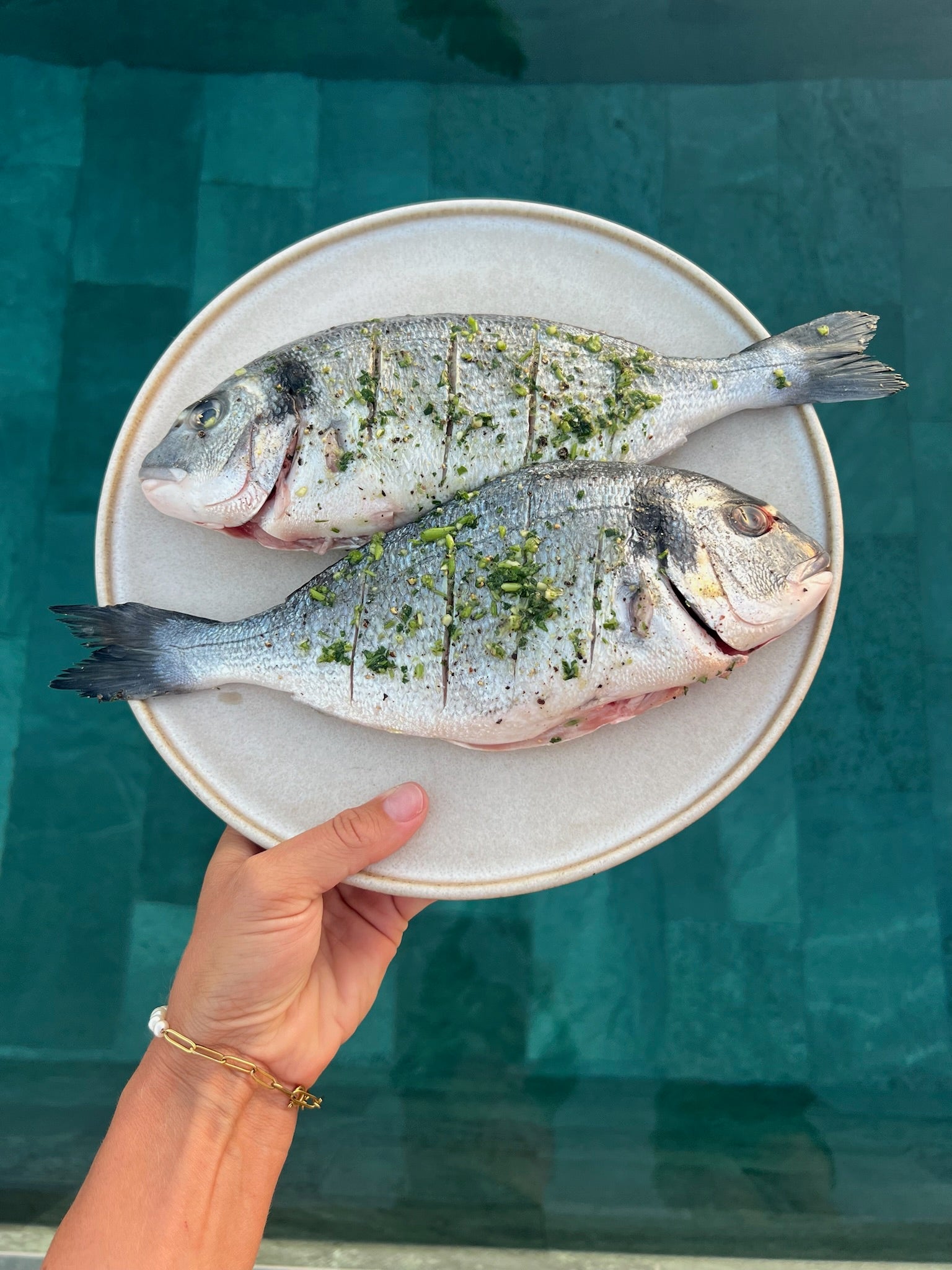 Farrago Tallrik Sand/28cm