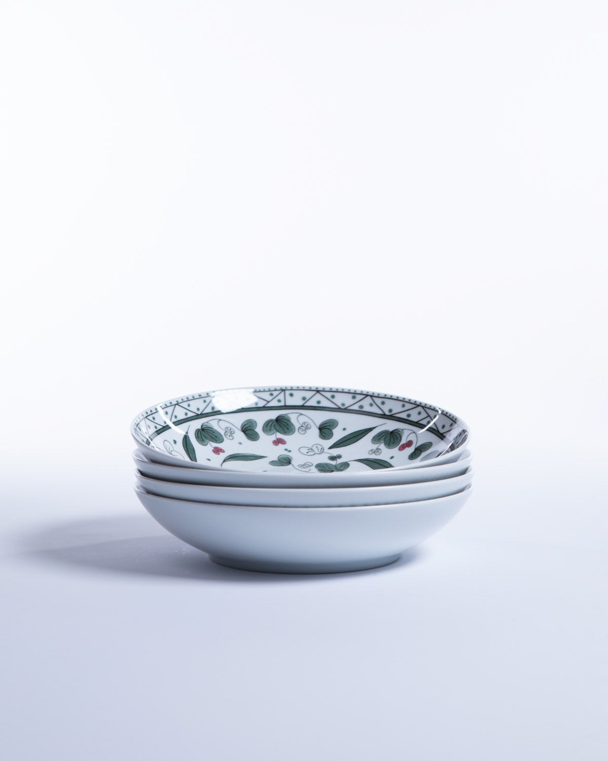 Djuptallrik Italiano Forest, mörkgrön 24 cm (bild 2) – från Norling Studio