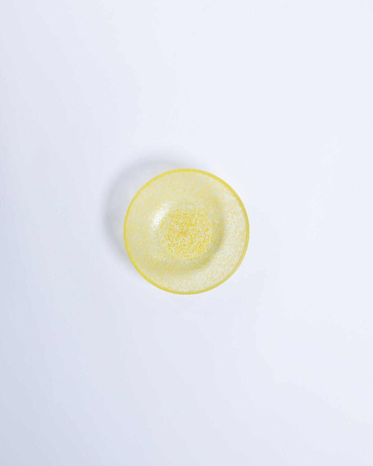 Just Glass Small Bowl Turmeric/13.5cm