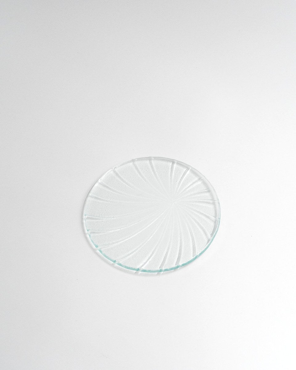 Just Glass Liten tallrik Seashell Clear/15cm