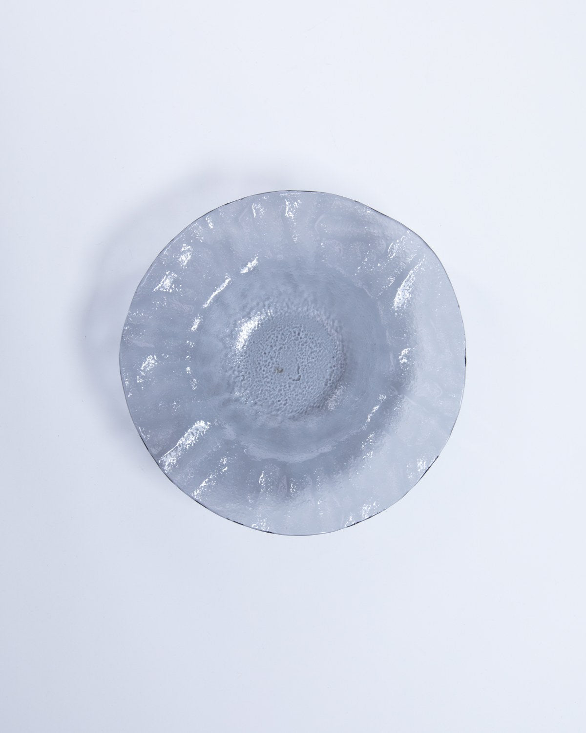 Just Glass Swirl Smoke/23.5cm