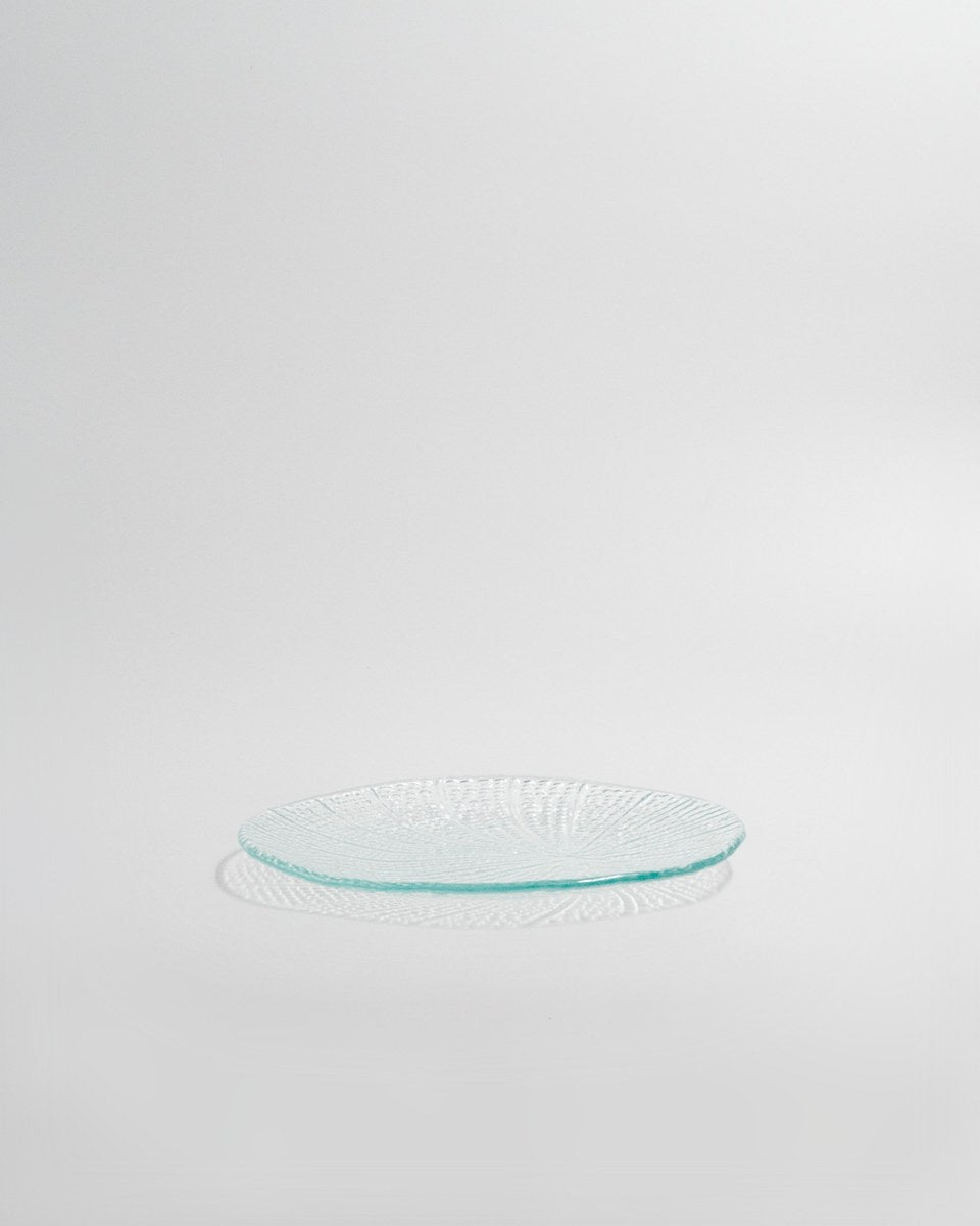 Tallrik Just Glass Bubbles Clear, klar glas 20 cm (bild 2) – från Norling Studio