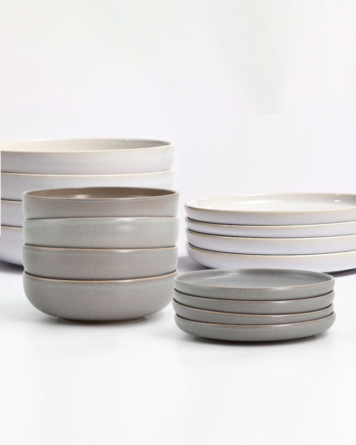 Archi Dinnerware Set 16 parts/Grey Mix