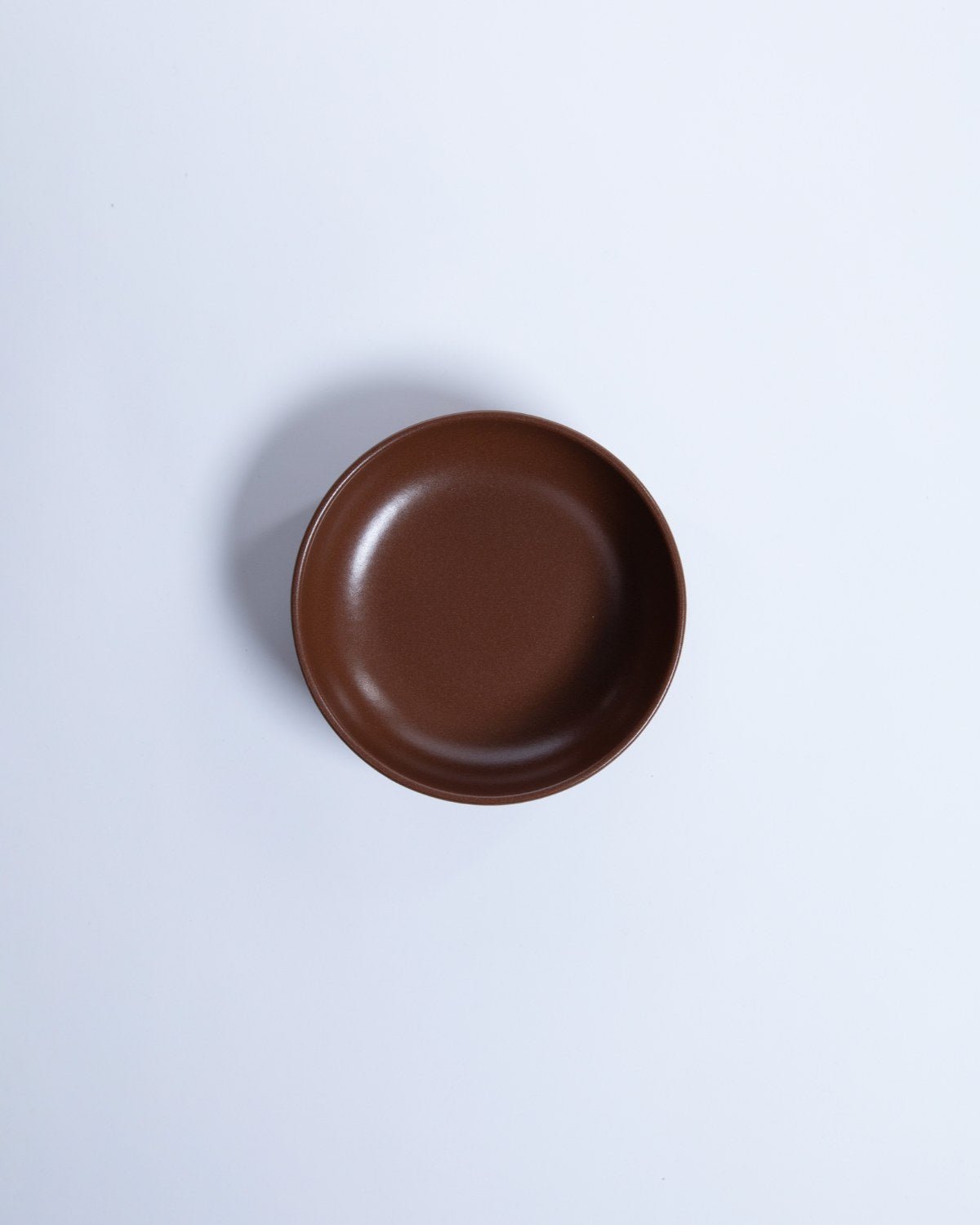 Liten Skål Archi Bordeaux, rostbrun stengods 16 cm (bild 2) – från Norling Studio