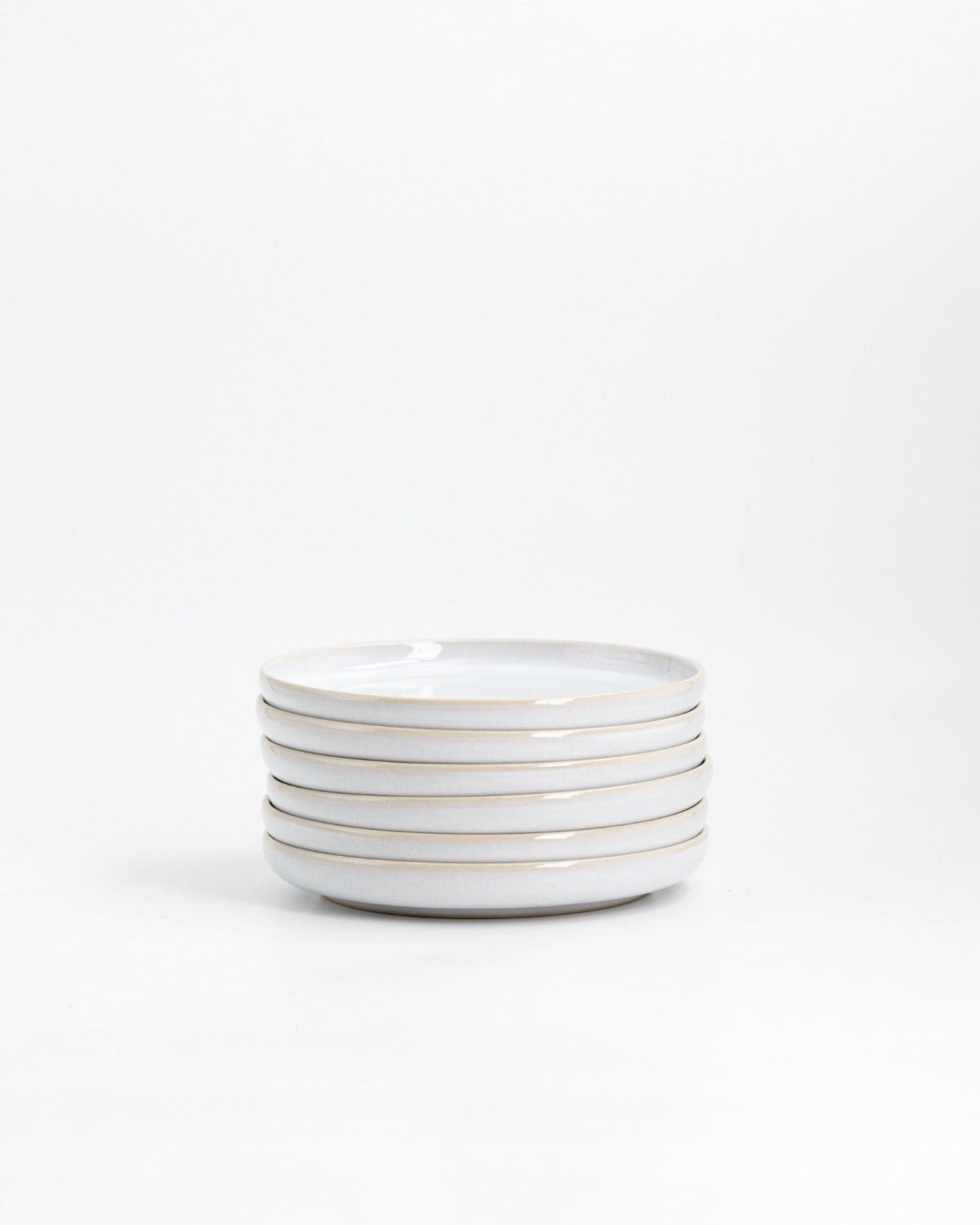 Liten Tallrik Archi Shell, blankvit stengods 17 cm (bild 2) – från Norling Studio