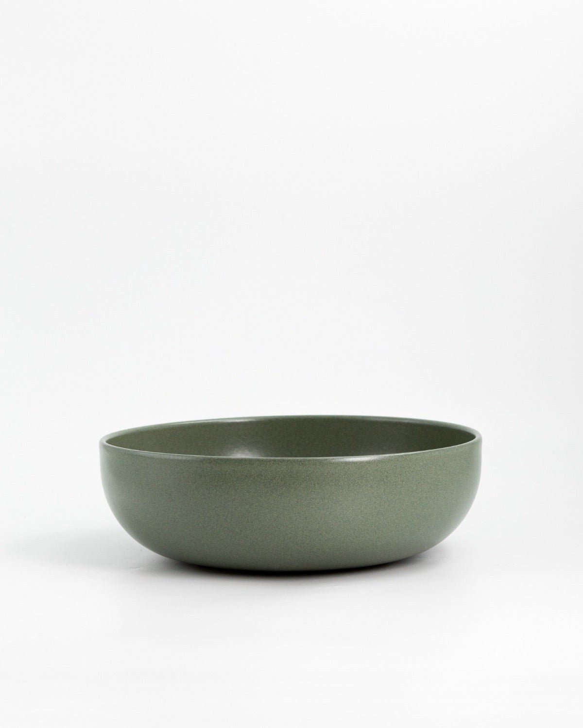 Skål Archi Sallads Lawn, olivgrön stengods 26 cm (bild 2) – från Norling Studio