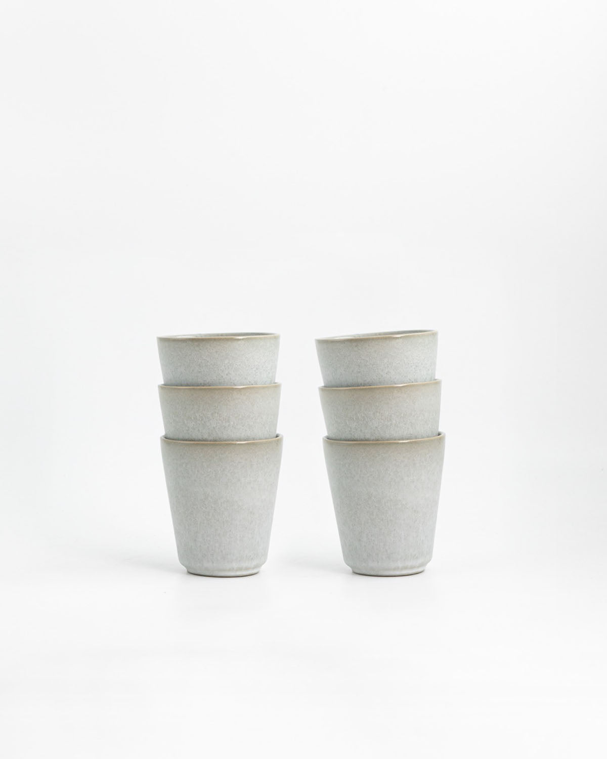 Farrago Kaffekoppar 6st/Grey/30cl - Norling Studio