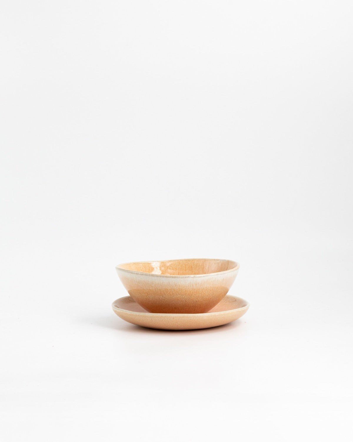 Bowl Farrago Liten Poké Orange, orange 13 cm – från Norling Studio