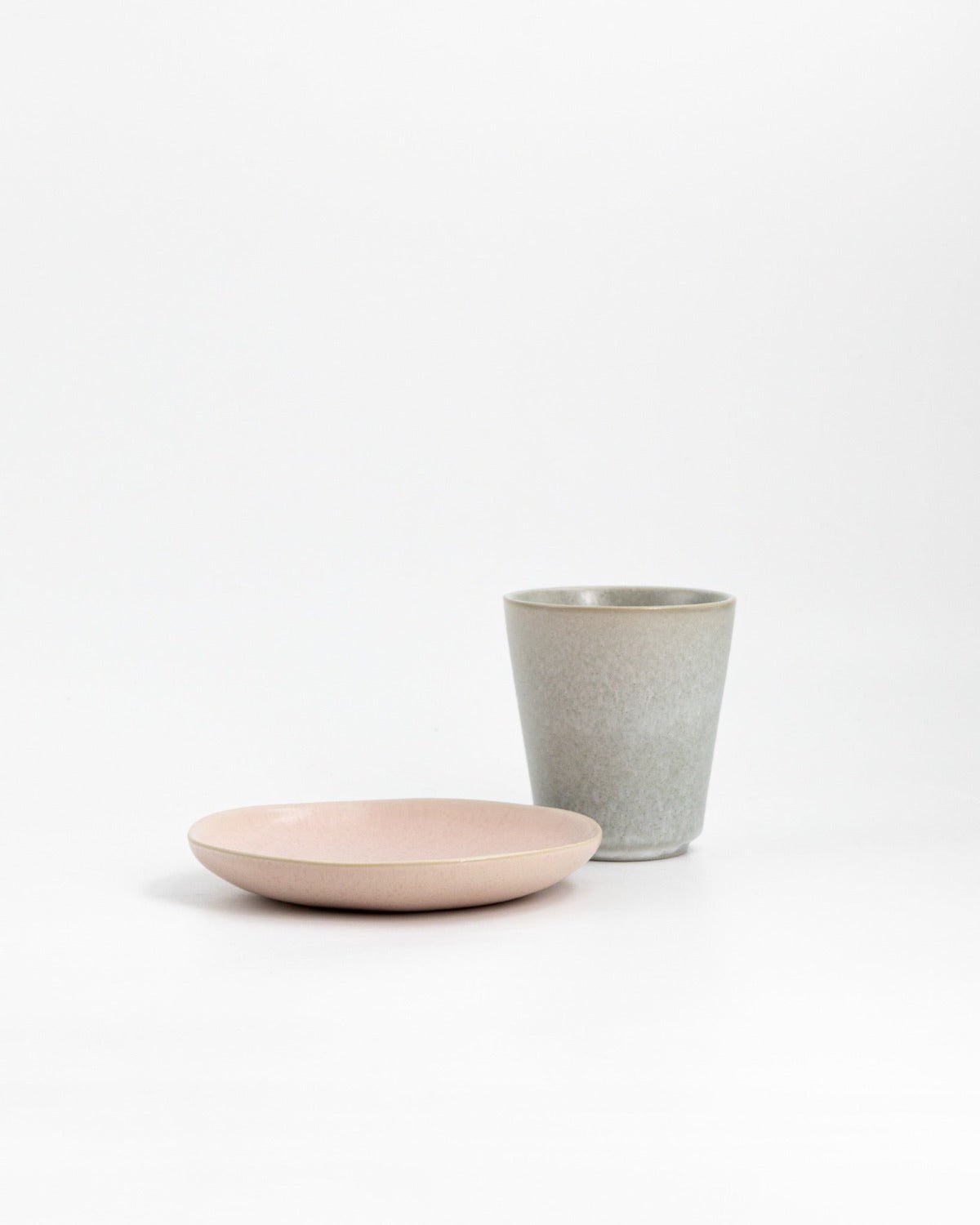 Liten Tallrik Farrago Blush, pudrigt rosa 15 cm – från Norling Studio