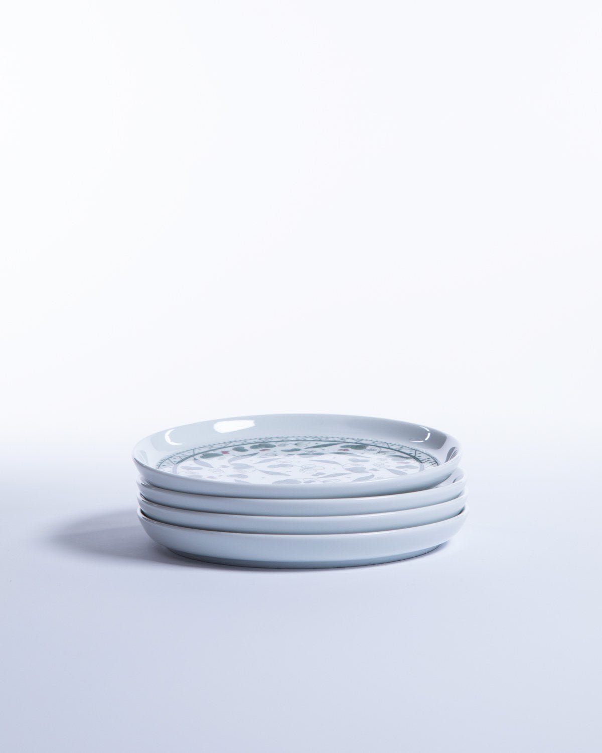 Tallrik Italiano Forest, mörkgrön 22 cm (bild 2) – från Norling Studio