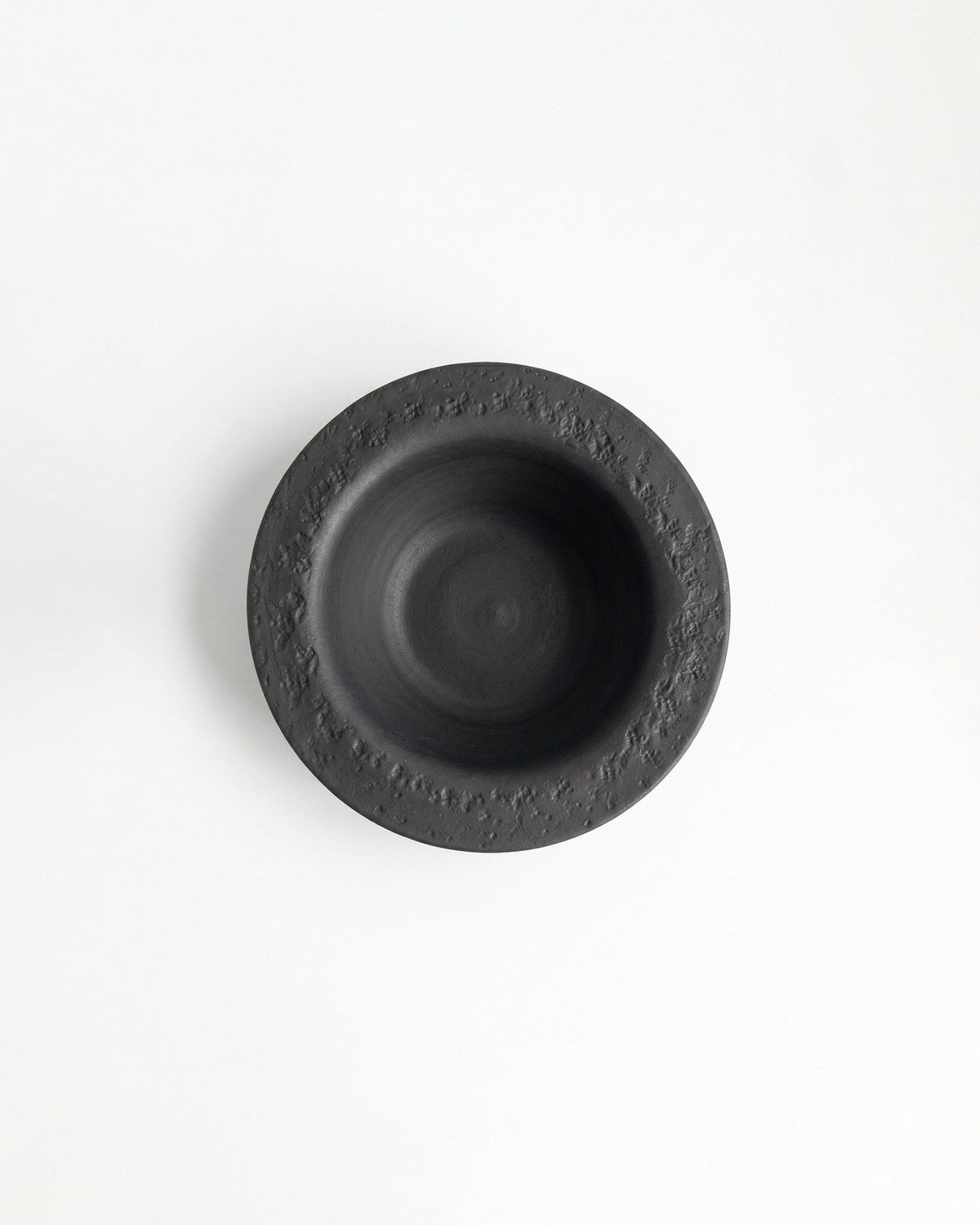 Stor Skål Rocky Hatt Slate Black, skiffersvart 19 cm – från Norling Studio