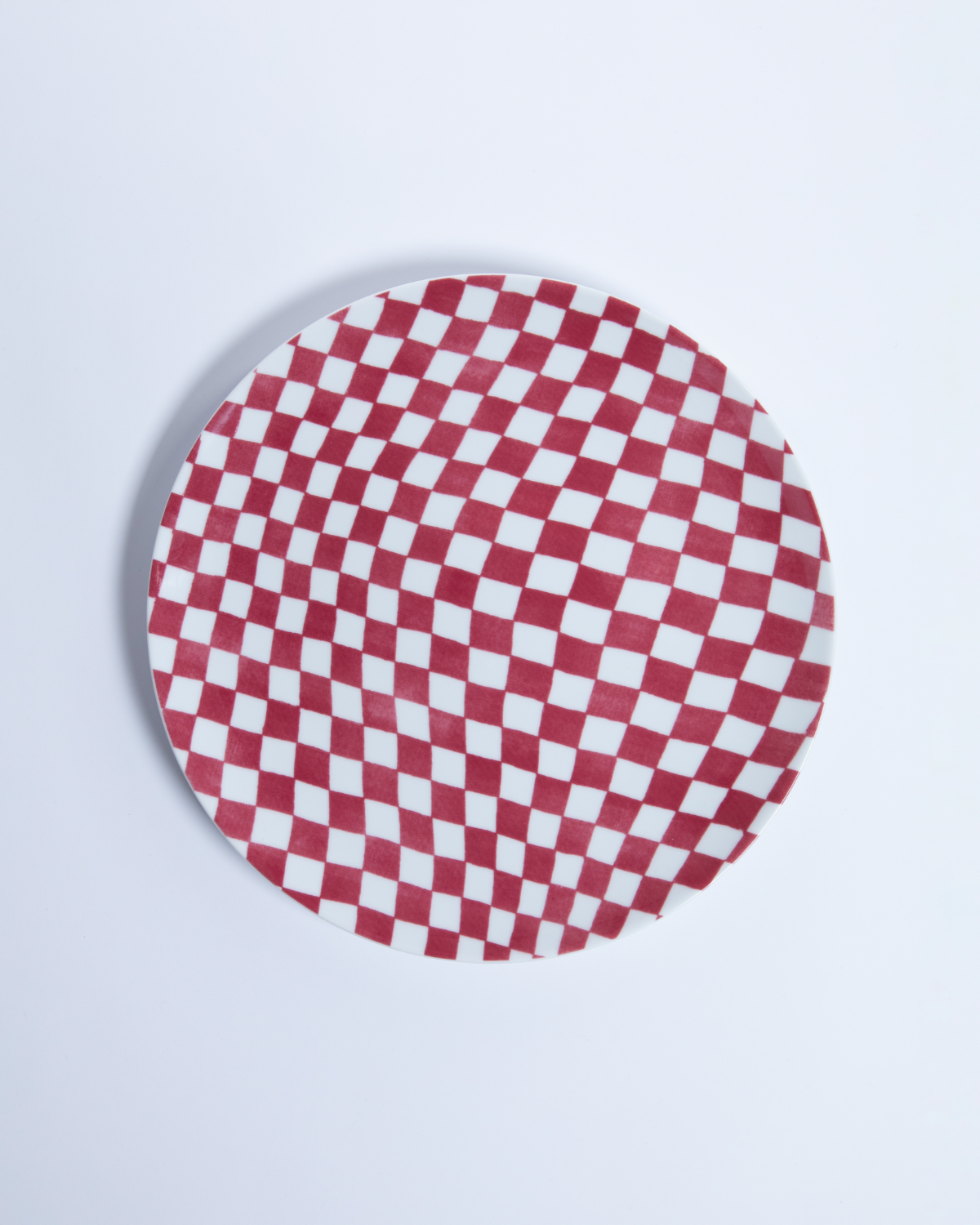 Lazio Plate Burgundy/28cm 