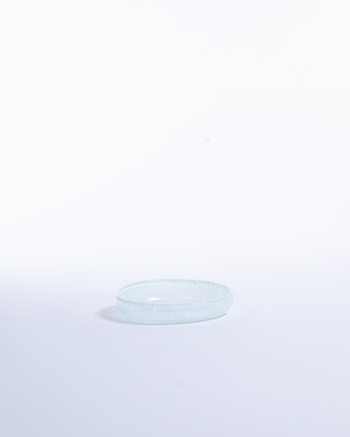 Just Glass Edge Small Plate Arctic/13.5cm
